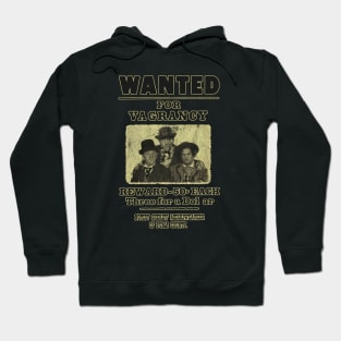 VINTAGE -  WANTED The Three Stooges For Vagrancy Hoodie